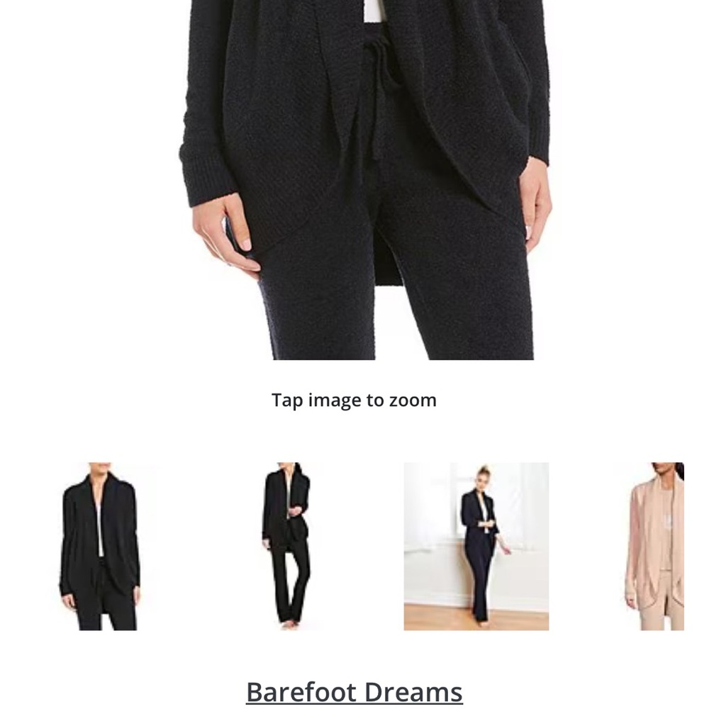 Barefoot Dreams cardigan